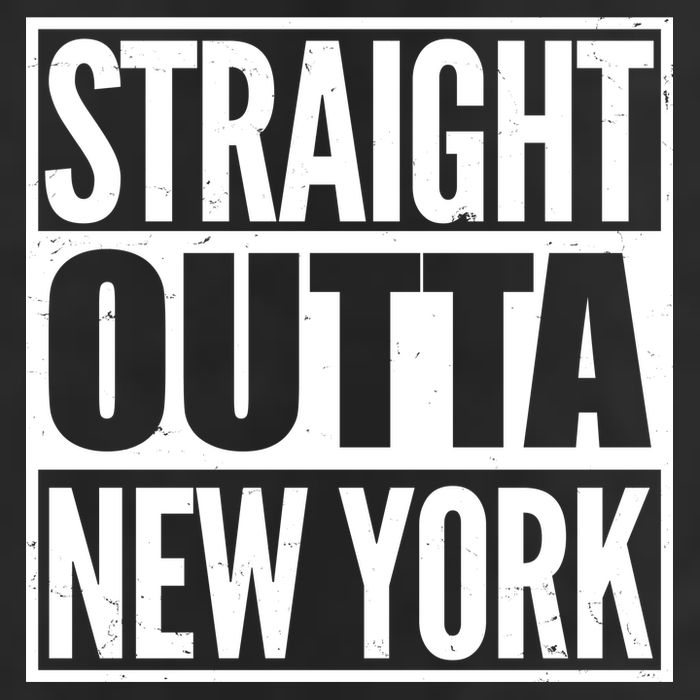 Straight Outta New York 11oz C Handle Ceramic Mug