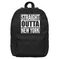 Straight Outta New York 16 in Basic Backpack