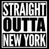 Straight Outta New York 16 in Basic Backpack