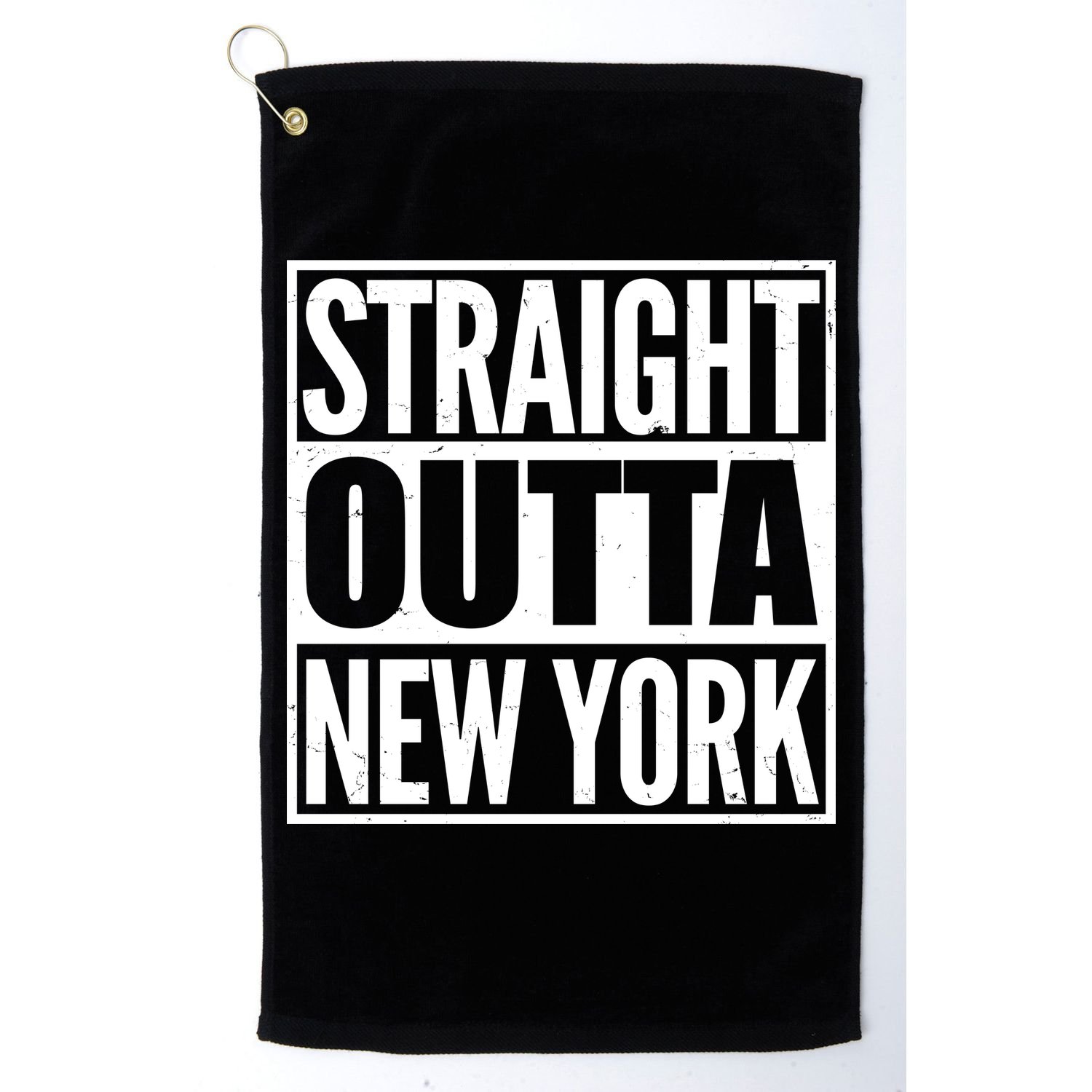 Straight Outta New York Golf Towel