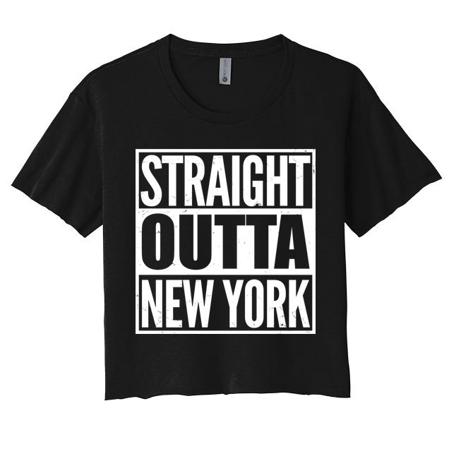 Straight Outta New York Crop Top