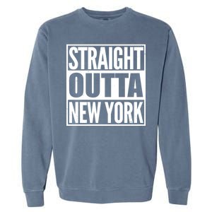 Straight Outta New York Garment-Dyed Sweatshirt