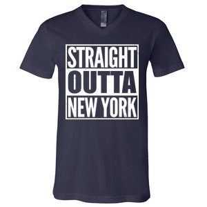 Straight Outta New York V-Neck T-Shirt