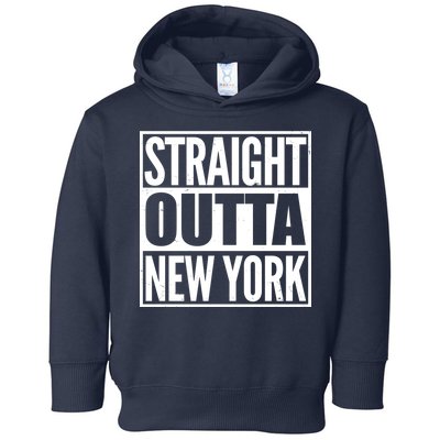 Straight Outta New York Toddler Hoodie