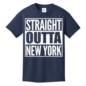 Straight Outta New York Kids T-Shirt