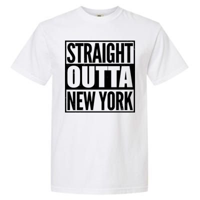 Straight Outta New York Garment-Dyed Heavyweight T-Shirt