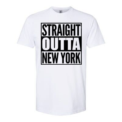 Straight Outta New York Softstyle® CVC T-Shirt