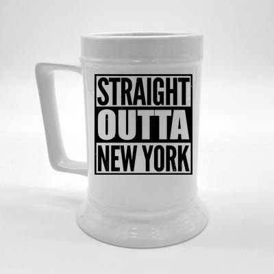 Straight Outta New York Beer Stein