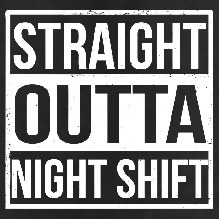 Straight Outta Night Shift Cool Comfort Performance Bucket Hat