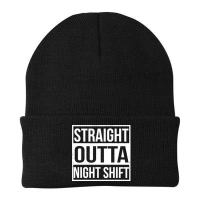 Straight Outta Night Shift Beanie