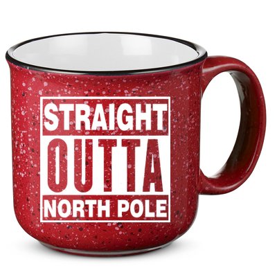 Straight Outta North Pole 15oz Campfire Ceramic Mug