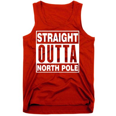 Straight Outta North Pole Tank Top