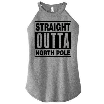 Straight Outta North Pole Women’s Perfect Tri Rocker Tank