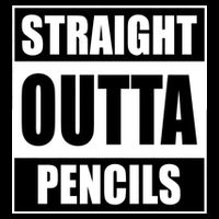 Straight Outta Pencils Cooling Performance Crew T-Shirt