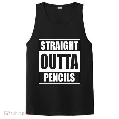 Straight Outta Pencils PosiCharge Competitor Tank
