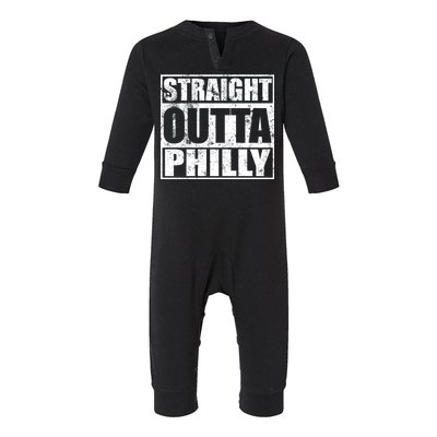 Straight Outta Philly Infant Fleece One Piece