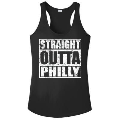 Straight Outta Philly Ladies PosiCharge Competitor Racerback Tank