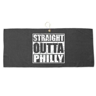 Straight Outta Philly Large Microfiber Waffle Golf Towel