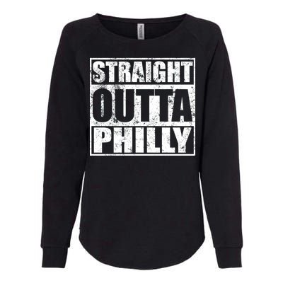 Straight Outta Philly Womens California Wash Sweatshirt