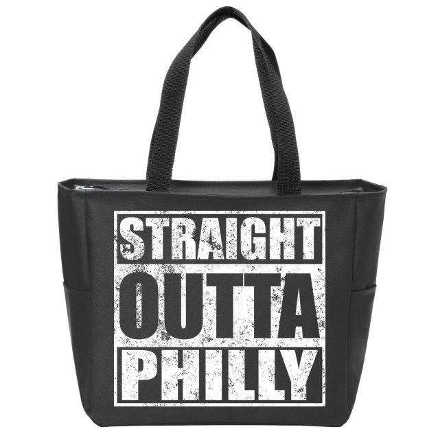 Straight Outta Philly Zip Tote Bag