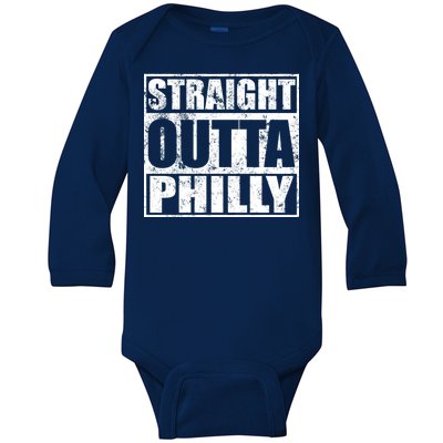 Straight Outta Philly Baby Long Sleeve Bodysuit