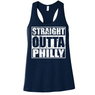 Straight Outta Philly Women's Racerback Tank