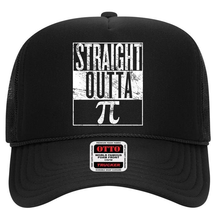 Straight Outta Pi High Crown Mesh Back Trucker Hat