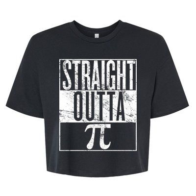 Straight Outta Pi Bella+Canvas Jersey Crop Tee