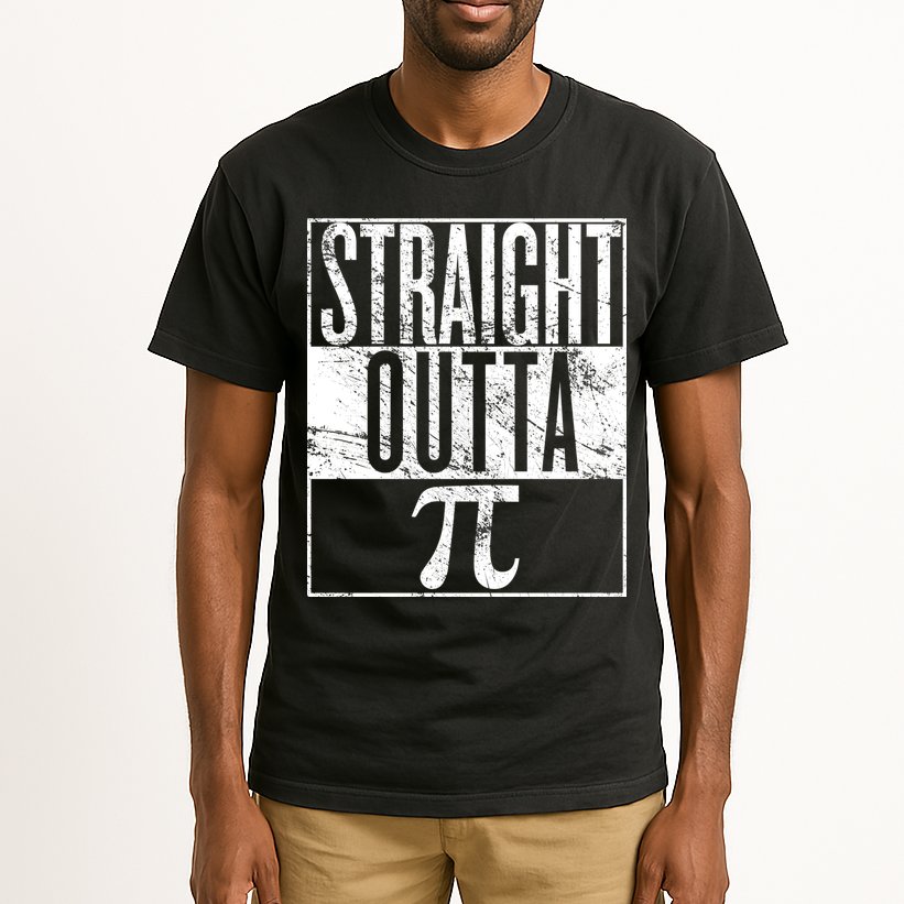 Straight Outta Pi Tall T-Shirt