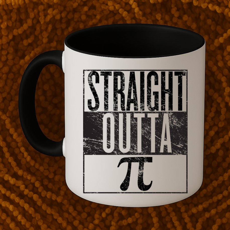 Straight Outta Pi Mug