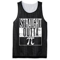 Straight Outta Pi Mesh Reversible Basketball Jersey Tank