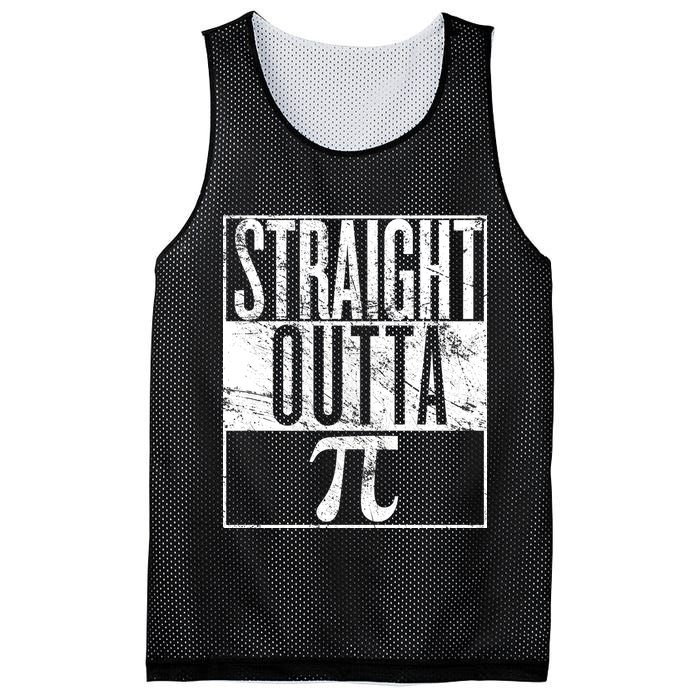 Straight Outta Pi Mesh Reversible Basketball Jersey Tank