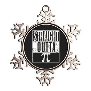 Straight Outta Pi Metallic Star Ornament