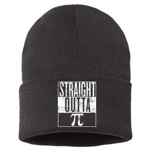 Straight Outta Pi Sustainable Knit Beanie