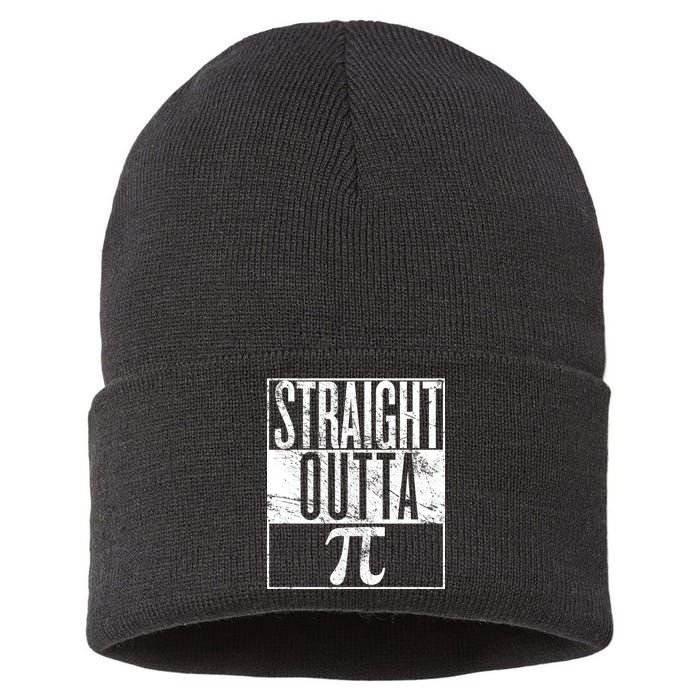 Straight Outta Pi Sustainable Knit Beanie