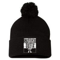 Straight Outta Pi Pom Pom 12in Knit Beanie