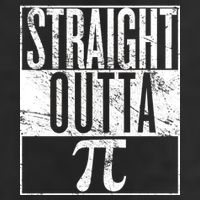 Straight Outta Pi Golf Towel