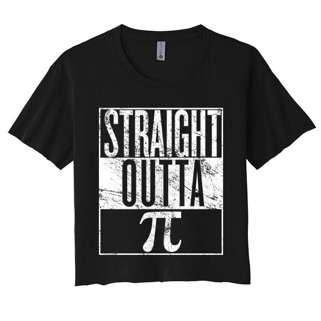 Straight Outta Pi Crop Top