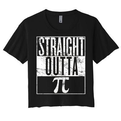 Straight Outta Pi Women's Crop Top Tee