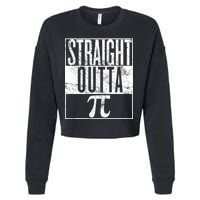 Straight Outta Pi Cropped Pullover Crew