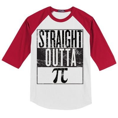 Straight Outta Pi Kids Colorblock Raglan Jersey