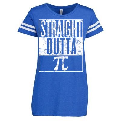 Straight Outta Pi Enza Ladies Jersey Football T-Shirt