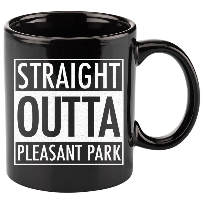 Straight Outta Pleasant Park 11oz C Handle Ceramic Mug