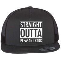 Straight Outta Pleasant Park Flat Bill Trucker Hat