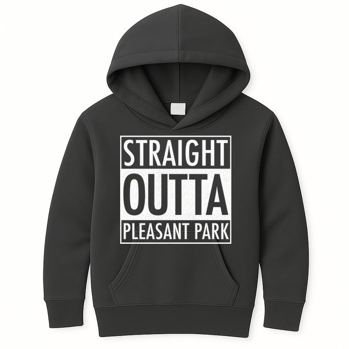 Straight Outta Pleasant Park Kids Hoodie