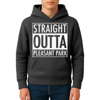 Straight Outta Pleasant Park Kids Hoodie