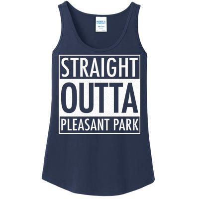 Straight Outta Pleasant Park Ladies Essential Tank