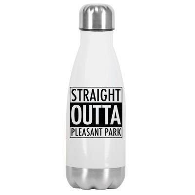 Straight Outta Pleasant Park Stainless Steel Insulated Water Bottle