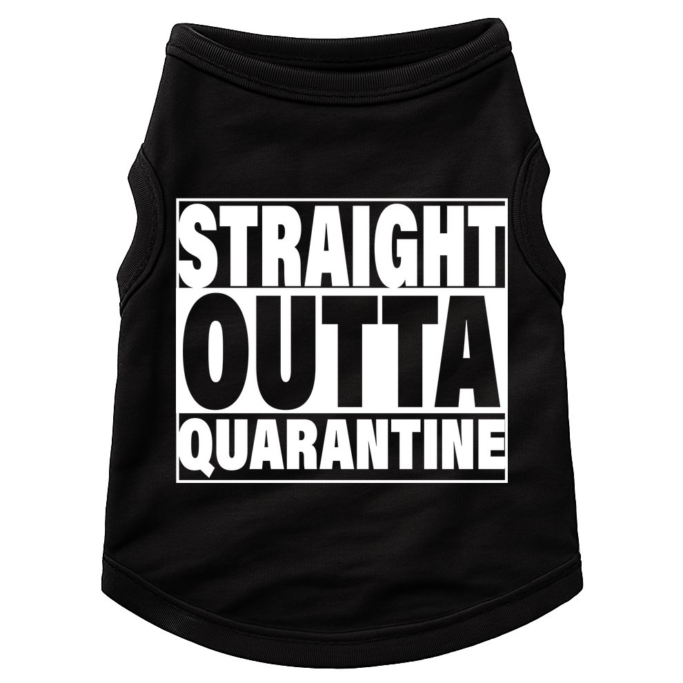 Straight Outta Quarantine Doggie Tank