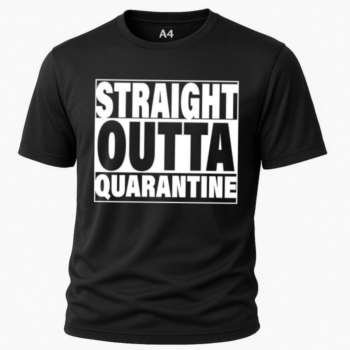 Straight Outta Quarantine Cooling Performance Crew T-Shirt